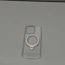 Anker Ultra Magnetic for iPhone 15 Pro Max Case with Sturdy 360° Ring Stand, Military-Grade Shockproof iPhone 15 Pro Max Kickstand Compatible with MagSafe(Clear)