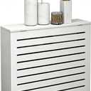 Radiator Cover Cabinet, PVC Radiator Covers for Home | 27.2″x26″x9.44″ White Heater Covers with Top, for Kitchen Living Room Bathroom