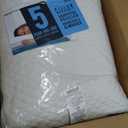 Sleep Innovations Customizable Comfort Gel Memory Foam Pillow, Standard Size, Tencel Cover, Side, Stomach, and Back Sleepers, Soft-Medium-Firm Adjustable Support