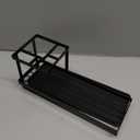 Toothbrush Holders for Bathrooms, Carbon Steel Tooth Brushing Holder Electric Toothbrush and Toothpaste Organizer Bathroom Accessories for Countertop, Shower, Sink - Matte Black