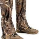 Waterproof Adjustable Leg Gaiters for Men and Women Snow Boot Gaiters for Hiking in Hunting Sand and Mud Mountain Climbing or Snowshoeing (Large-X-Large, Branch)