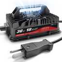 18 AMP Golf Cart Battery Charger for 36 Volt EZGO & for Yamaha - Crowfoot Plug