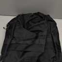 MOZETO Black Duffle Bag for Men, 45L Carry On 22x14x9 Travel Duffle with Shoe Compartment Tactical Inspired Heavy Duty GYM Overnight Bag Wet-Dry Separated Compartment