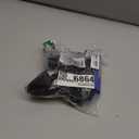 Waterproof Dog Boots for Small/Medium Dogs -Dog Paw Protectors Dog Suspender Boots Anti-Slip Pet Shoes for Outdoor Walking, Reflective Stay-On, Dirt-Proof Comfortable Booties (Black, Small)