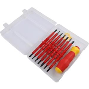 14-In-1 Insulated Multi-Bit Screwdriver Sets, Insulated Electrician Screwdriver Set For CR-V Magnetic Tips For Electrician Tools & Industrial Use