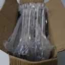 SONGMICS 30-Pack Pants Hangers, 16.7-Inch Long Velvet Hanger with Adjustable Clips, Heavy-Duty, Non-Slip Skirt Hangers, Space-Saving for Pants, Skirts, Coats, Dresses, White UCRF012W02