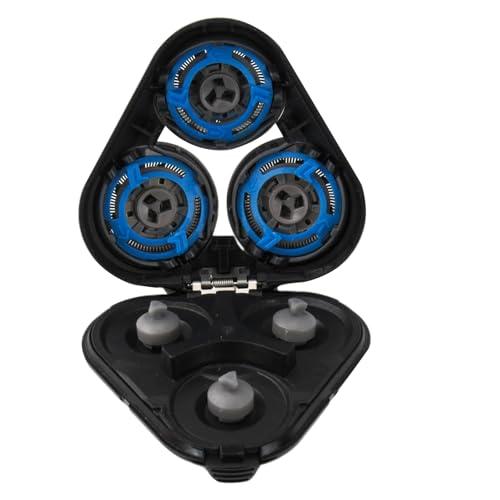SH60 Replacement Blades Series 6000 Compatible with Philips Norelco 6000 Replacement Heads,for Series 6000 Electric Shaver Razors Blades S6850/85,S6880/81,S6810/82 etc Model,With Cleaning Brush