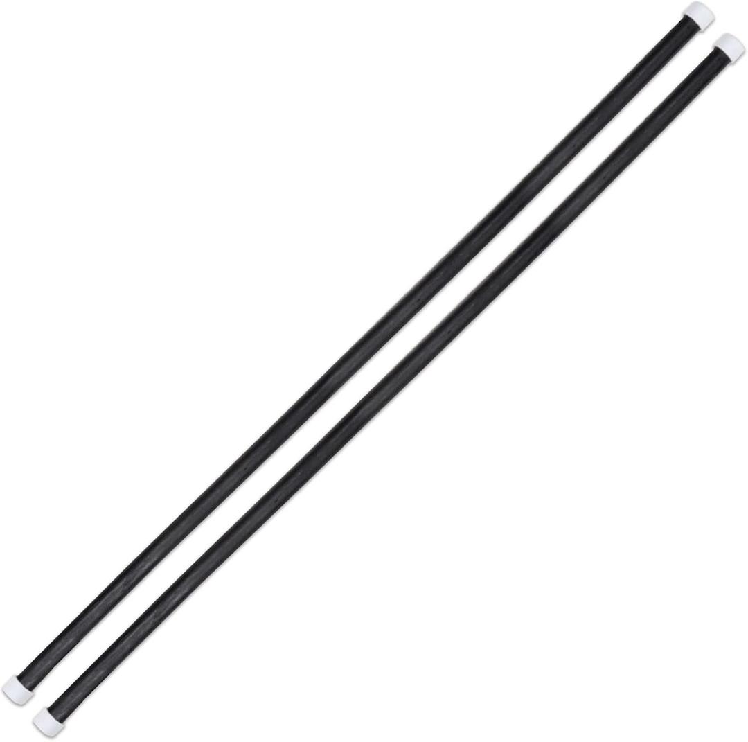Beistle Theatrical Canes  2-Pack Black Wooden Dance Canes with White Tips, Classic Prop Accessories for 1920s Themed Parties, Magician Acts, Awards Night, Costumes and Stage Performances, 36.5