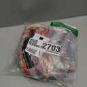 FUAMEY Dog Coat for Small Dogs,Waterproof Dog Winter Jacket with Harness Built in Puppy Cold Weather Coats Reflective Pet Vest with Zipper Warm Fleece Dogs Snowsuit Windproof Red Plaid S