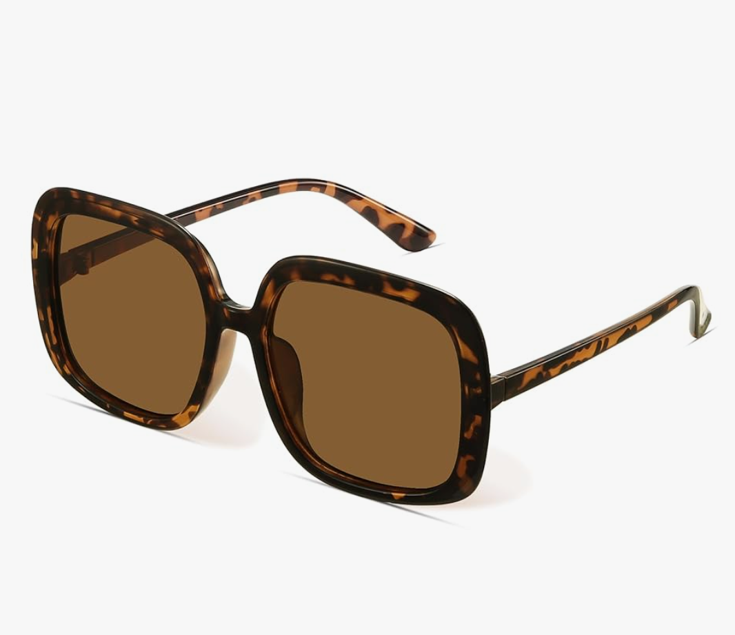 miyya Oversized Polarized Sunglasses Women, Trendy Retro Sun Glasses for Women 2025, Oversized Shades