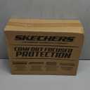 Skechers Car Seat Covers, Work Leather Seat Covers 5-Times Stronger Built-in Webbing, Oxford Fabric Front Seat Cover, Airbag Compatible, Automotive Comfort for Cars, Trucks, SUVs,Black