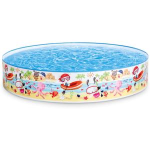 Intex Snorkel Buddies Snapset Pool - 5'X10", Multicolor (56451EP)
