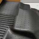 Husky Liners Weatherbeater Floor Mats | Fits 2024-2026 Honda CR-V (Includes Hybrid Models) | Front & 2nd Row, 3-pc Black - 99411