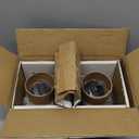 2 PCS 512332 Rear Wheel Bearing Hub Assembly Fit for Dodge Avenger Caliber 2007-2014, for Jeep Compass Patriot 2007-2017, for Chrysler 200 Sebring 2007-2014, 5 Lug w/ABS