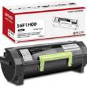 High Yield 56F1H00 Black Toner Cartridge Replacement for Lexmark MS321 MX321 MS421 MS521 MX521 MS621 MS622 MX421MX522 MX622 Laser Printer 15,000 Pages