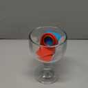 Schooner Beer Glasses 21.5 Oz Set of 2, Extra Large Margarita Glass With 4 Color Clips, Shrimp Cocktail Goblet, Large Stemmed Glasses With Thick Bottom, Crystal Clear Bar Glassware