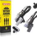 2PCS Oxygen Sensor 1 & 2 for 2013-2015 Chevrolet Malibu 2.0L/2.5L; 2016 Chevrolet Malibu Limited Upstream + Downstream