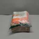 Soulchen Large Size Mahjong Tile Bag Set with 160 Orange Acrylic Mahjong Tiles with Zippered Letters for Family and Party Adults(1.4 x 1 x 0.8 Inches)