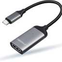 USB C to HDMI Adapter 4K 60Hz Cable, USB Type C to HDMI Adapter for MacBook Pro/Air, iMac, iPad Pro, XPS, Yoga, EliteBook, Chromebook, Galaxy, and More