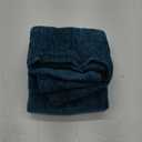 CaliTime Throw Pillow Covers Decorative 16 X 16 Inches Pack of 2 Cozy Chenille Cushion Cases for Couch Sofa Bed Living Room Home Ocean Blue