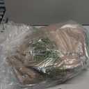 H.VERSAILTEX Linen Curtains 100% Blackout Curtains for Bedroom 102 inch Long Full Light Blocking Nature Linen Blended Window Curtains for Living Room Nickel Grommet (2 Panels, Heathered Macchiato)