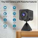 VSTARCAM 2K Security Camera, Built-in Battery, Low-Light Full-Color Night Vision, Motion Detection, Siren, 2-Way Audio, Remote Viewing, Cloud & SD Card Storage (up to 256GB)