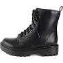 Soda FLING Women Chunky Lug Sole Lace up Fashion Combat Ankle Boot w/Side Zipper (6)