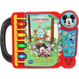 VTech Disney Junior Mickey Mouse Funhouse Explore and Learn Book