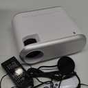 GPX 1920 x 1080 Native Resolution, 1080p Max Projector with Bluetooth Transmitter, 2000 Lumens