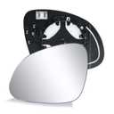 Osakesukar Driver Left Side Mirror Replacement For 2009-2017 TIGUAN OEM Fit Mirror Glass Replace 5N0857522A