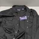 Wrangler Western Black Sport Shirt Size 3X