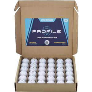 Wilson Profile Distance Golf Ball 36 Pack