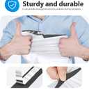 Fuxury 12x15.5 200pc White Poly Mailers, Shipping Bags for Clothing Self-Seal Shipping Envelopes, Mailing Envelopes, Mailers Poly Bags for Small Business, Boutique