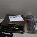 QPAU Snow Tube with Premium Canvas Cover 2 Pack for Kids and Adults, 48'' Inflatable Heavy Duty Snow Tube Made by Thickened Bottom, Sled Winter Outdoor Fun Toys for Children Boys Girls (Red & Red)