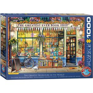 EuroGraphics (EURHR The Greatest Bookstore in The World 1000Piece Puzzle 1000Piece Jigsaw Puzzle