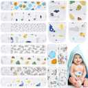 Vabean 8 Pcs Umbilical Cord Cover for Newborn Belly Button Binder for Baby Umbilical Hernia Belt Belly Band Comfort Adjustable Cotton for Newborn Protection Baby Gifts for 0 To12 Months(Lovely)