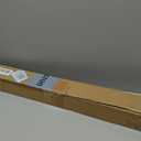 UNISHADES no Drill Cordless Roman Shades for Windows, 32" W 64" H - 100% Blackout - Linen - Beige