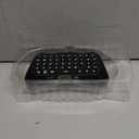 MoKo Keyboard for PS5 Controller with Green Backlight, Bluetooth Wireless Mini Keypad Chatpad for PlayStation 5, Built-in Speaker & 3.5mm Audio Jack for PS5 Controller Accessories (Black)