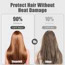 (OUTLET)slopehill 110,000 RPM Professional Hair Dryer - 0.8lb Ultra-Lightweight, 2 Billion Ion Technology for 98% Frizz Reduction, AI Smart-Temp Control, Magnetic Attachments for All Hair Types (Pink)