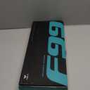 AULA F99 Wireless Mechanical Keyboard, Tri-Mode BT5.0/2.4GHz/USB-C Hot Swappable Custom Keyboard, Pre-lubed Linear Switches, RGB Backlit Computer Gaming Keyboards for PC/Tablet/PS/Xbox (Black& Grey & White)