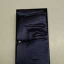 DROWSY Eyelash Protecting Silk Sleep Mask for Natural Lashes & Extensions. Deep Eye Cups, Zero Pressure, Total Blackout, Full Wraparound (Midnight Blue)