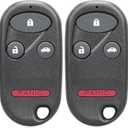 SCITOO Key Fob Keyless Entry 2008 2009 2010 2011 2012 for Honda for Accord 2.4L, 2008 2009 2010 2011 2012 for Honda for Accord 3.5L A269ZUA101 (2 PCS) 4 buttons 313.8Mhz