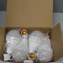 Neporal Emergency-Rechargeable-Light-Bulb, Stay Lights Up When Power Failure,15W 80W Equivalent LED Light Bulbs for Home, Camping, Tent (Daylight, 4 Pack 2600mAh)