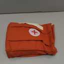 Wooden Doctor Play Set for Toddlers - A Complete Durable Pretend Play Medical Kit for Kids 3-5 with Realistic, Non-Toxic Tools & Carrying Case (Red)