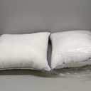 20x20 Pillow Inserts Set of 2  Soft Hypoallergenic Square Pillow Inserts, Oeko-TEX Certified Virgin Fiber Filling, Machine Washable