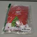 Santa Hat Christmas Hat for Adults Kids/Baby, Red Knitted Beanie Hats with Pompom, Unisex Xmas Holiday Hats with Gift Bag