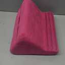 BZVV Soft Tablet Stand Pillow with Pocket,Adjustable 3 Viewing Angle,Lazy Holder for Bed Sofa,Compatible with iPads Tablets eReaders Smartphones Books Magazines (Rose Red)