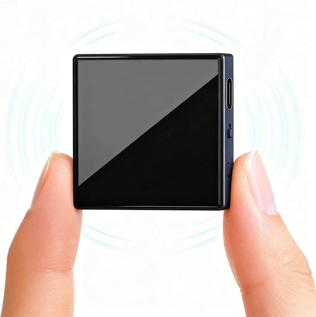 Magnetic Voice Recorder 128GB  Voice Activated Audio Recorder with 9000 Hours Storage, 90-Day Standby, Compatible with Android & iOS Devices  Ideal for Meetings, Lectures, Interviews