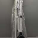 Stander Space Saver Walker, Lightweight Folding Rolling Mobility Aid for Seniors & Adults, Compact 2-Wheel Disability Device with 6-inch Wheels & Ski Glides for Walking Support, Vivid White (Standard)