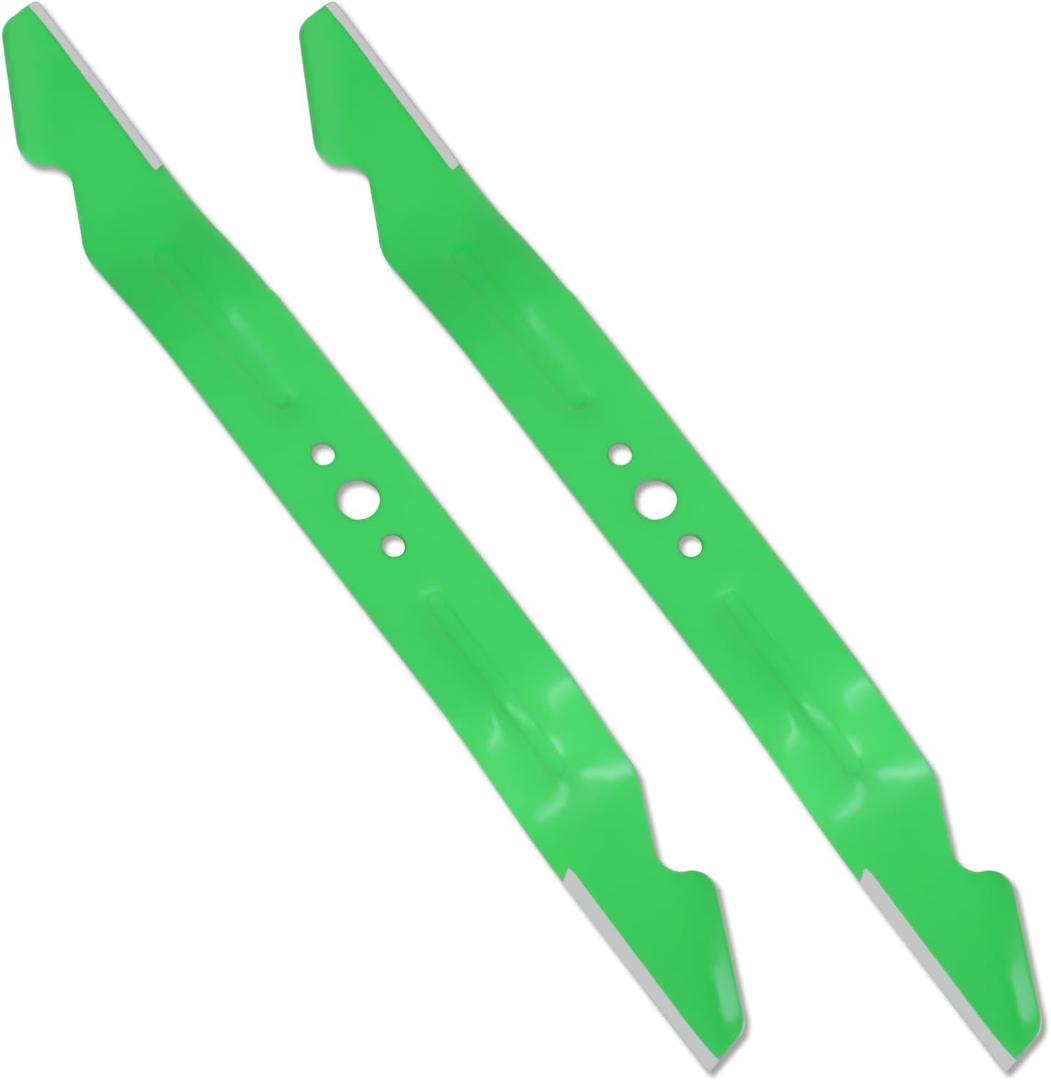 Ketofa 2-Pack AB2100 Lawn Mower Blade Replacement for EGO Power+ 56V Models - 3-in-1 Mulching, Bagging & Side Discharge Green